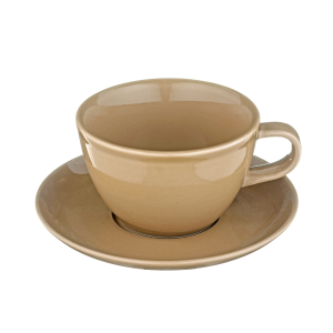 Кофейная пара RISE 210 мл золотисто-коричевая